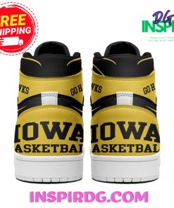 Go Hawks IOWA BasketBall Air Jodan 1 High