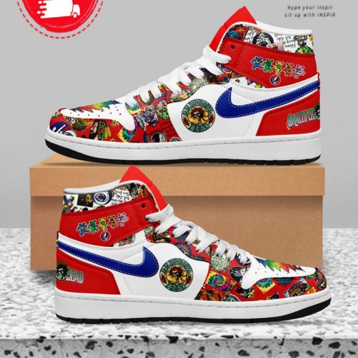 Grateful Dead Scarlet Begonias Air Jordan 1 Shoes