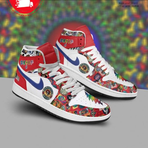 Grateful Dead Scarlet Begonias Air Jordan 1 Shoes