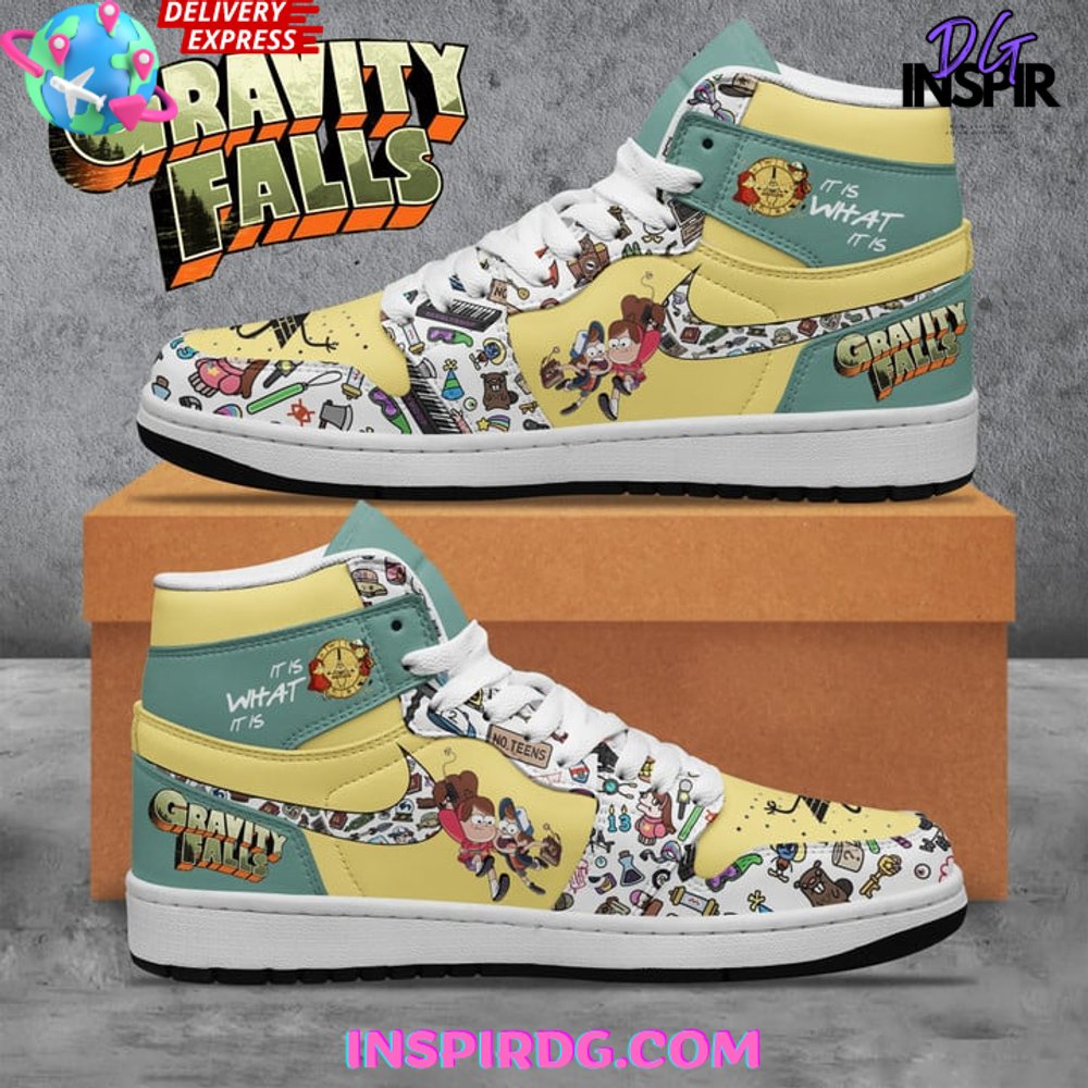 Gravity Falls x Nike Limited Edition Air Jordan 1 InspirDG