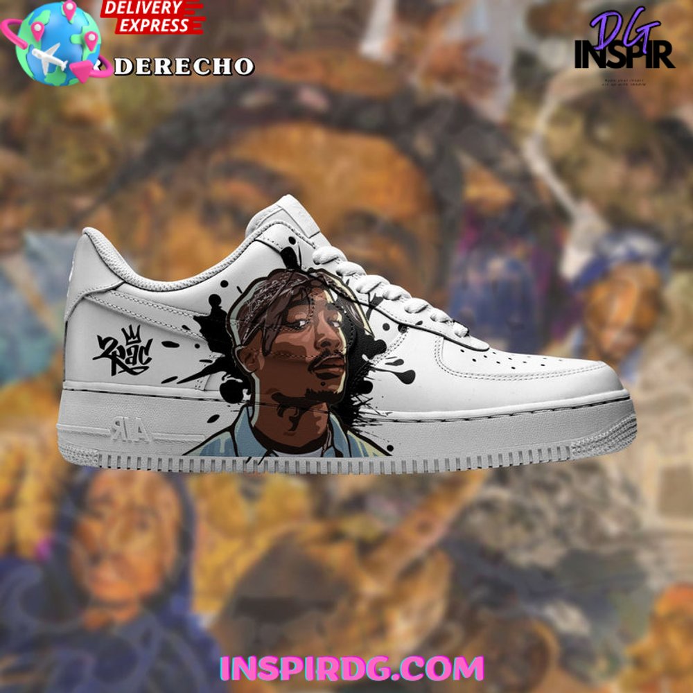 Nike air force one tupac hotsell