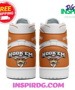 Hookem College Football Air Jordan 1 High Top