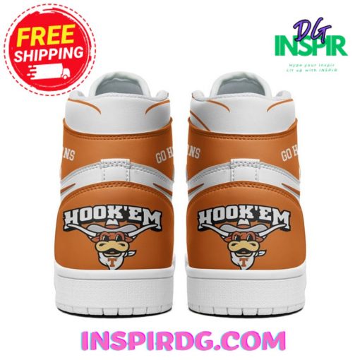 Hookem College Football Air Jordan 1 High Top