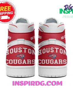 Houston Cougars Go COOGS Air Jordan 1 High Top
