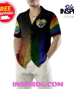 HyperFavor Love Is Love Amazing LGBT Hawaiian Shirt