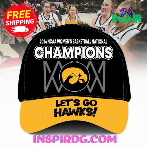 Iowa Hawkeyes 2024 NCAA Womens Basketball National Champions