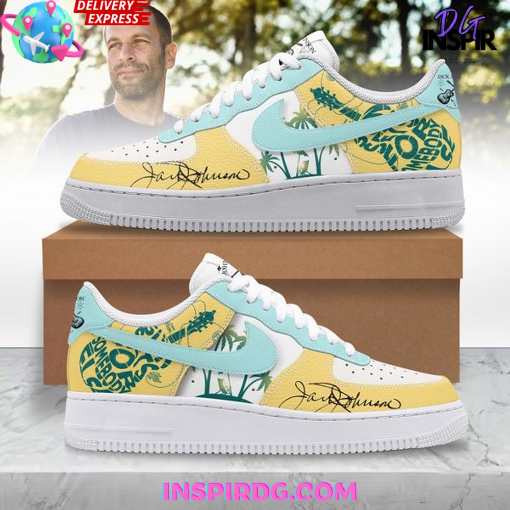 Jack Johnson Collab Nike Limited Edition Air Force 1 InspirDG