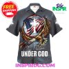 Jesus Gold One Nation Under God Hawaiin Shirt