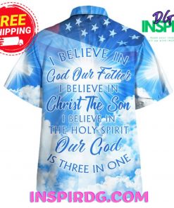Jesus Healing One Nation Under God American Hawaiian Shirt