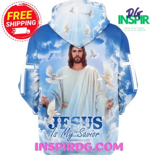Jesus Is My Savior Hoodie BlueDream Hoodie