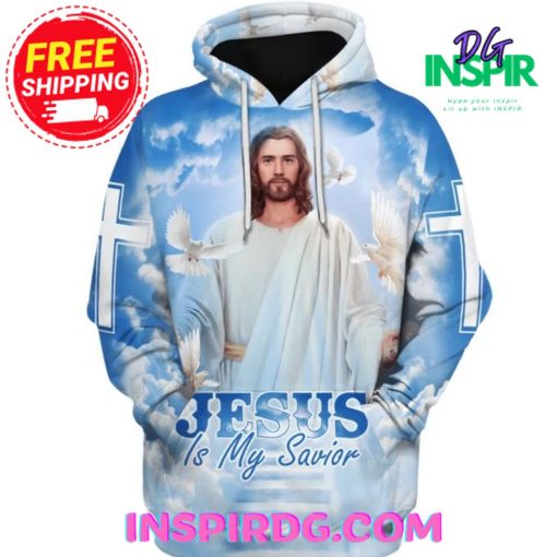 Jesus Is My Savior Hoodie BlueDream Hoodie
