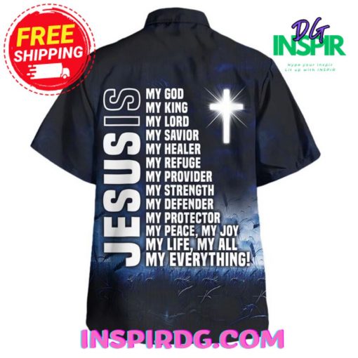 Jesus Lion Bird Be Still And Know That I Am God Hawaiin Shirt