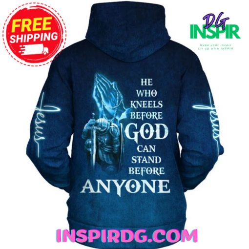 Jesus Lion Knight Healing Hoodie