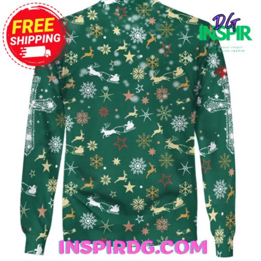 Jesus Santa Claus Isn’t Coming Sweatshirt