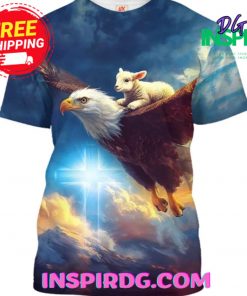 Jesus Soar On Wings Like Eagles Fly TShirt