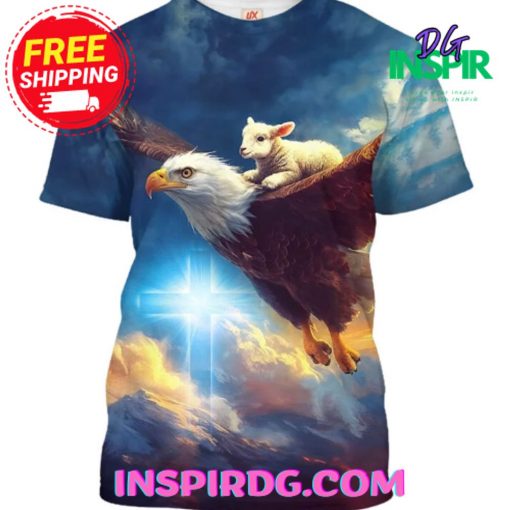 Jesus Soar On Wings Like Eagles Fly TShirt