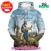 Jesus Praying With Lion Hoodie