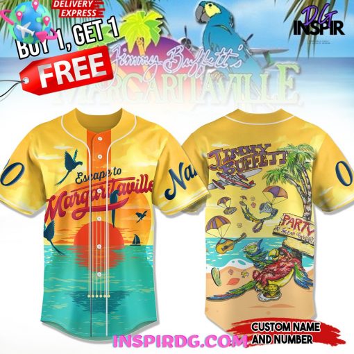 Jimmy Buffett Margaritaville Limited Edition Jersey Shirt