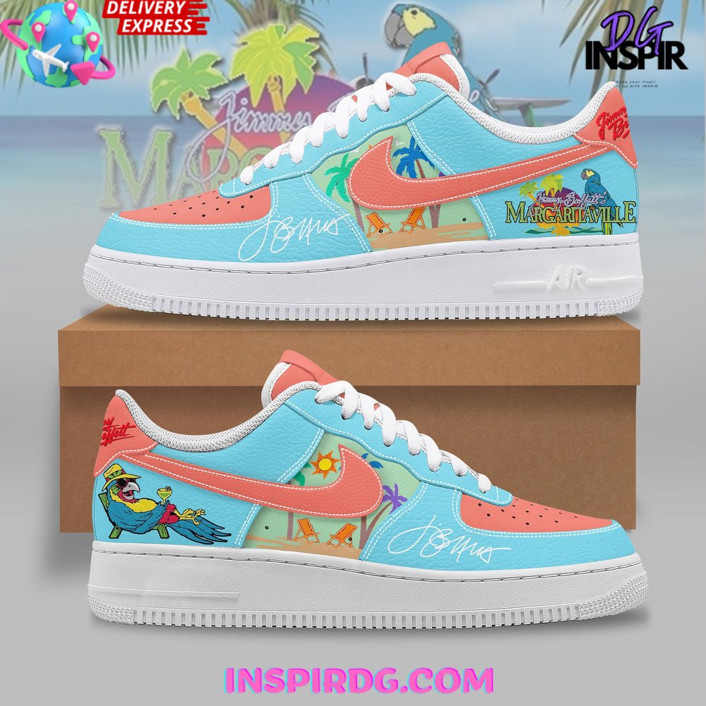 Jimmy Buffett Margaritaville Limited Edition Air Force 1 InspirDG