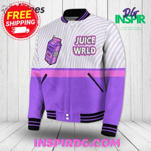 Juice WRLD I Wont Let You Forget Me Baseball Jacket