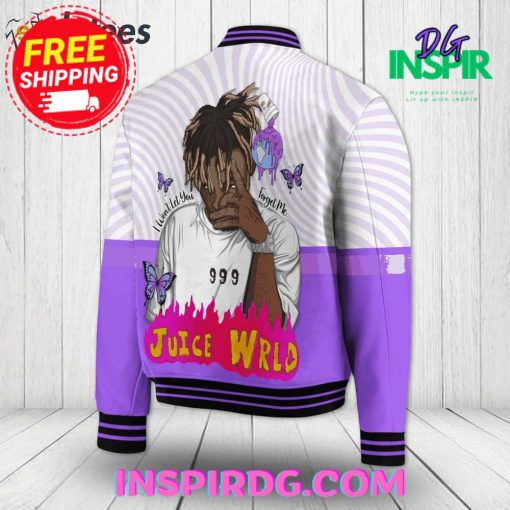 Juice WRLD I Wont Let You Forget Me Baseball Jacket