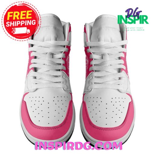 Keyshia Cole Pink Heart Air Jordan 1 High Top