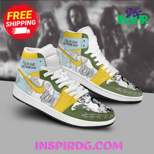 The Korn “I’m So Lost And Lonely Now” White Lace Air Jordan 1 High Top