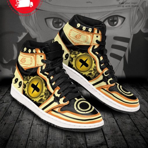 Kurama NineTails Air Jordan 1 Sneakers