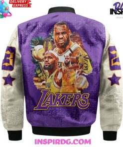 LeBron James 40K Career Points Bomber Jacket