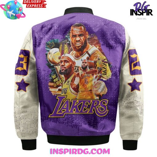 LeBron James 40K Career Points Bomber Jacket
