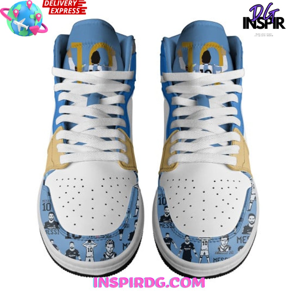 Lionel Messi Argentina World Cup Air Jordan 1 InspirDG