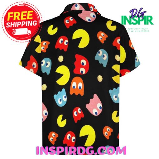 Little Monsters Chest Pocket Hawaiin Shirt