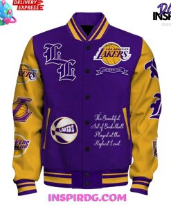 Los Angeles Lakers National Basketball Varsity Jacket