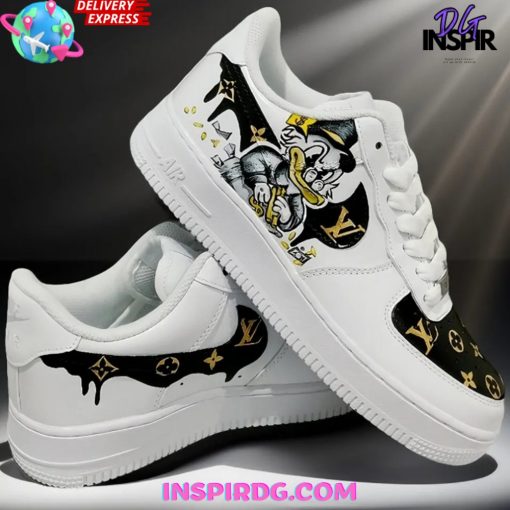 MC Duck x Louis Vuitton Limited Edition Air Force 1