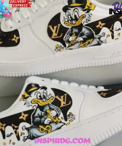 MC Duck x Louis Vuitton Limited Edition Air Force 1