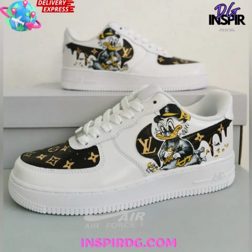 MC Duck x Louis Vuitton Limited Edition Air Force 1