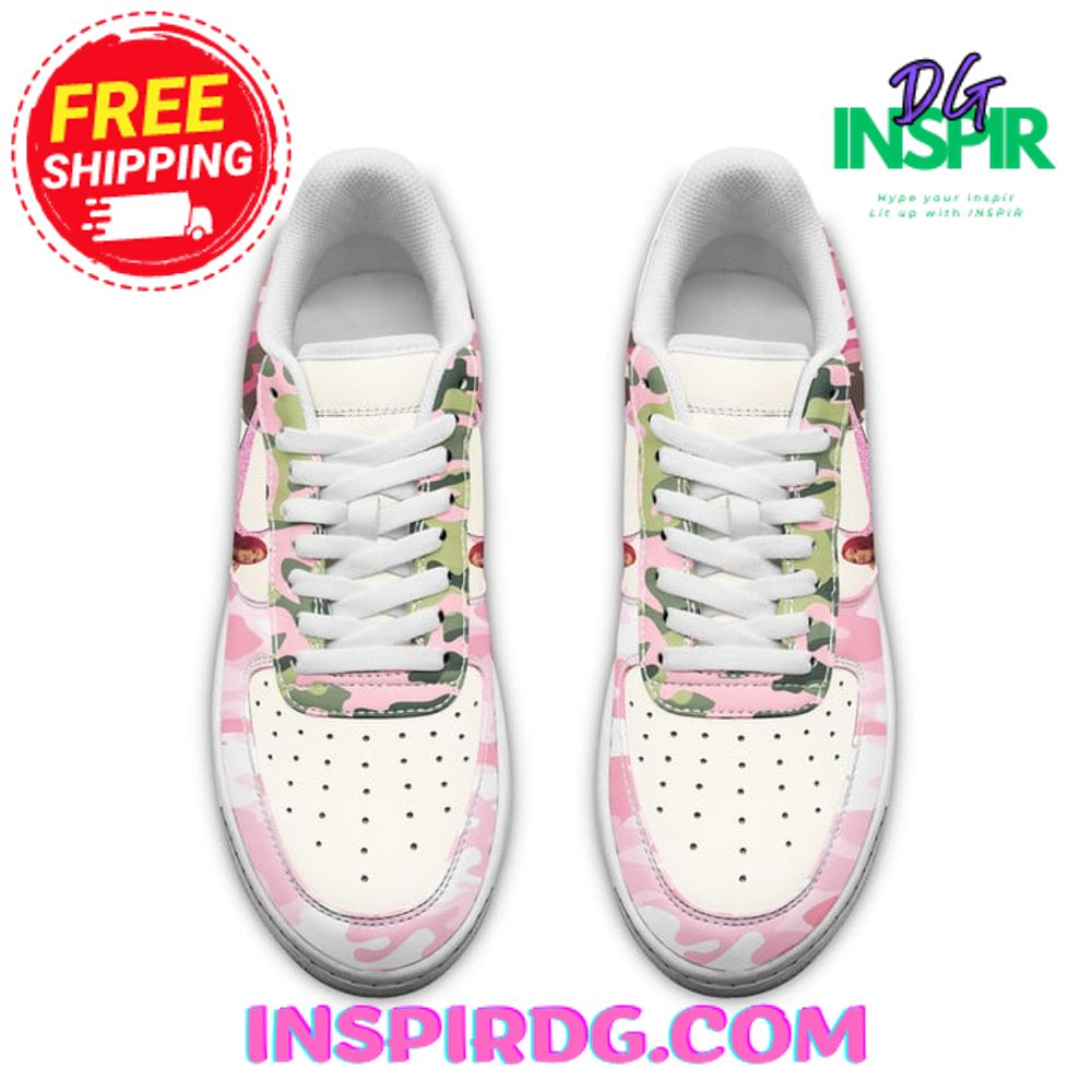 Custom Air buy Force 1 - Pink Camo