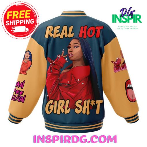 Megan Three Stallion Baseball Jacket