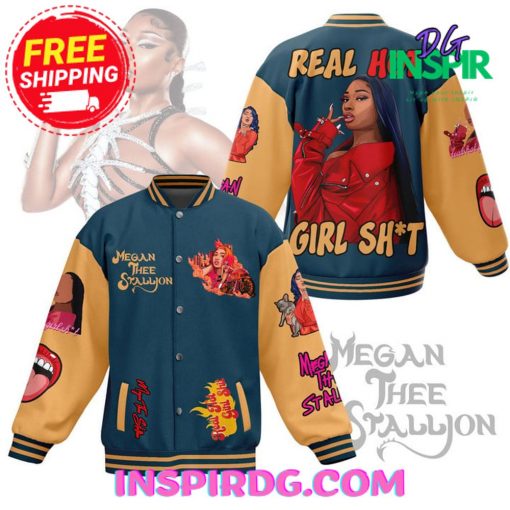Megan Three Stallion Baseball Jacket