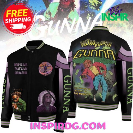 Metro Boomin Gunna Drip Is Me Thats My Signature Baseball Jacket