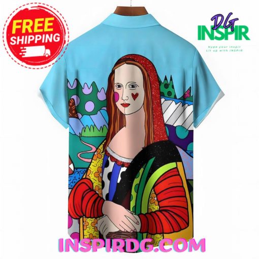 Mona Lisa Smile Casual Hawaiin Shirt