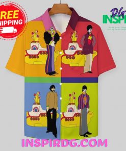Music Casual Chest Pocket Hawaiin Shirt