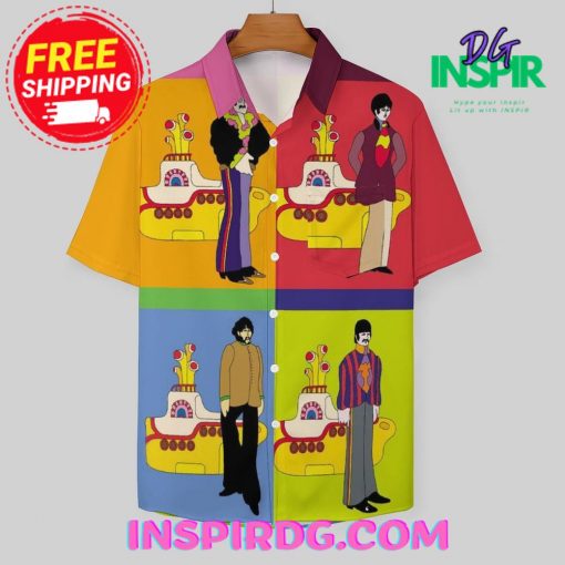 Music Casual Chest Pocket Hawaiin Shirt