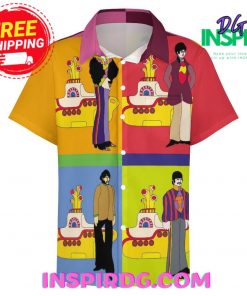 Music Casual Chest Pocket Hawaiin Shirt