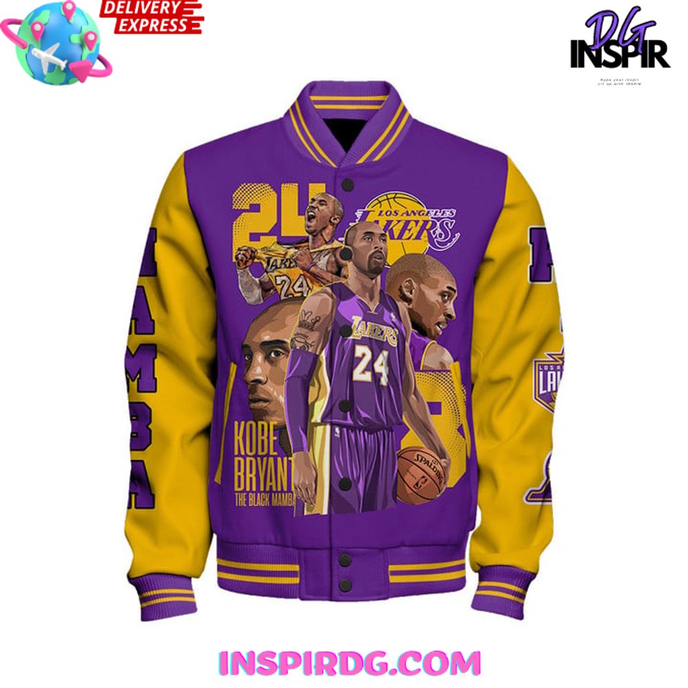 Harwood classics LA Lakers Kobe Bryant varsity jacket Size deals 3XL