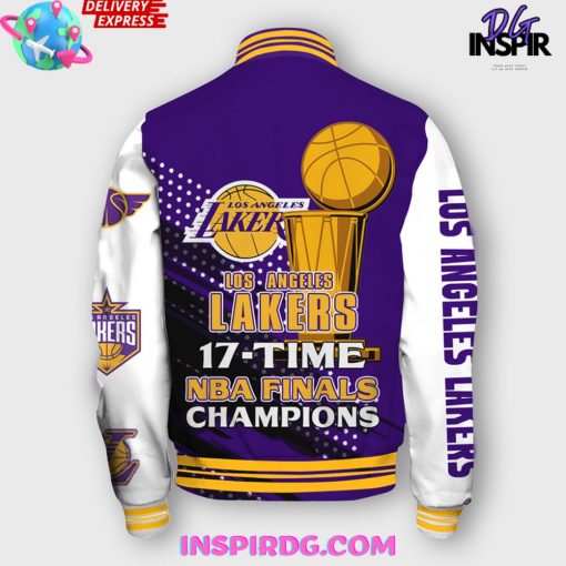 NBA Los Angeles Lakers 17X Champions Varsity Jacket