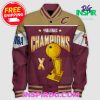 Chicago Bulls Champions Print Varsity Jacket
