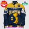 Detroit Pistons Champions Print Varsity Jacket