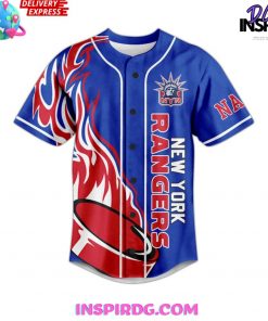 New York Broadway Blueshirts Baseball Jersey