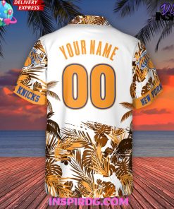 New York Knicks NBA Champions Custom Name Hawaiian Shirt